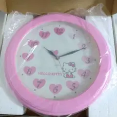 ハローキティ からくり時計 掛け時計 レトロ さくらんぼ 電池付き