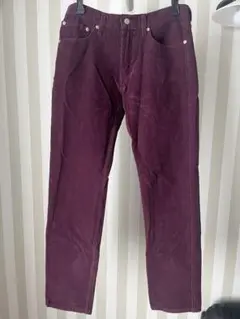 Levi's 511 W32 L32 バーガンディ コーデュロイ