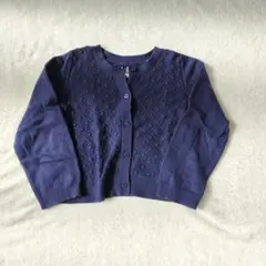 babyGAP ネイビー カーディガン 3-4歳