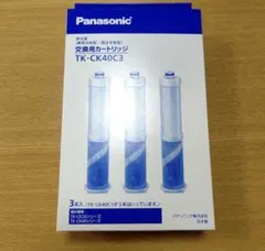 新品 Panasonic 浄水器交換用カートリッジ TK-CK40C3 3本入り - メルカリ