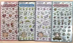 スヌーピー　ぷくぷくシール　4枚