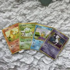 ポケモンカードセット ヒトカゲ フシギダネ ゼニガメ ミュウ