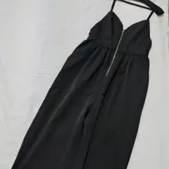 LOWRYS FARM ジップキャミサロペット ブラックのサムネイル