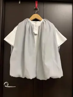 theory luxe 25SS Cleven 袖ギャザー ショート丈ブルゾン - メルカリ