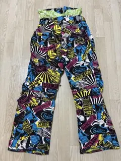 スノーボードウェア　パターン　ズボン