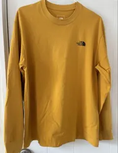 THE NORTH FACE マスタード 長袖Tシャツ