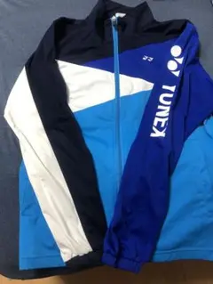 YONEX ウォームアップジャケット 青/紺/白