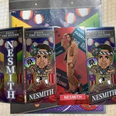 値下げEXILE NESMITH千社札 夏祭り 実写＆ネームセット SECOND