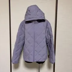 UNIQLO パフテックパーカ レディース 紫 パープル Ｍ レディース 상태좋음