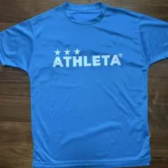 ATHLETA ロゴ入り Tシャツ 青