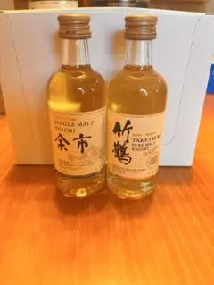 50mlミニボトル】竹鶴 ＆ 宮城峡 2本セット - メルカリ