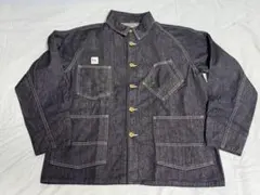 TCBジーンズ　カバーオール　BLACK CAT JACKET 新品 38のサムネイル