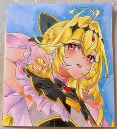 紋*様 手描きイラスト 名探偵プリキュア キュアアルカナ・シャドウ