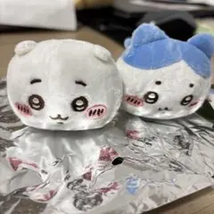 ちいかわ　ねそべりぬいぐるみ　ちいかわとハチワレのセット