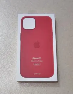 【純正】新品 iPhone 13 シリコンケース（PRODUCT）RED