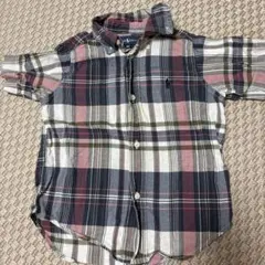 Ralph Lauren 半袖シャツ 90サイズ チェック柄
