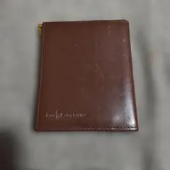 Polo Ralph Lauren ブラウン二つ折り財布、パス、マネークリップ