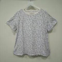 UNIQLO×ANNA SUI UT 花柄Tシャツ 白 小花 綿100 XL