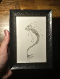 プランツパンク/スチームパンク/絵画/アート/原画/セキセイインコ