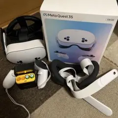 Meta Quest 3S 128GB 箱付 ROOX KIWI 充電池セット - メルカリ