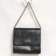○★新品未使用　agnes b.　チェーンミニバッグ　ブラック系のサムネイル