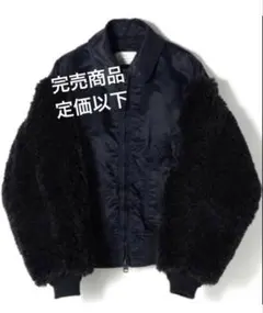 HYKE ハイク FAUX SHEARLING TYPE