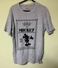 UNIQLO 【UTディズニーミッキー 】Tシャツ Lサイズ グレー