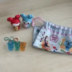 Qoo & TWICE 巾着 フィギュアセット