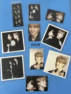 BTS JK&JMフィルムブックマーク・フォトカード・ましかくフォト・ステッカー