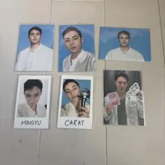 follow ミンギュ　seventeen トレカ　チェキ　スタンプラリー