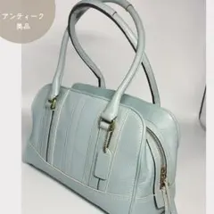 COACH ペブルド レザーサッチェル