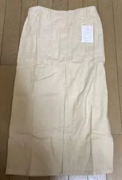 bristorm コーデュロイポケットツキタイトスカート　OWHT