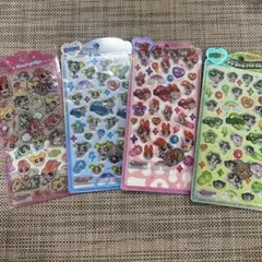 【正規品】パワーパフガールズ　うるちゅるポップシールなど4点セット