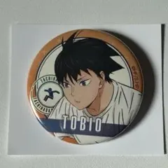 ハイキュー 影山飛雄 缶バッジ 体力測定