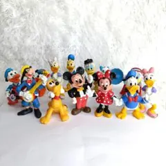 昭和レトロ ディズニー ミニフィギュア 13体 まとめ売り 当時物 ヴィンテージ
