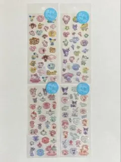 サンリオ　ぷっくりキラキラシール　キティ　シナモロール　マイメロディ　クロミ ②