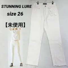 【新品】スタニングルアー ヘリテージデニム ホワイト 撥水加工 切りっぱなしのサムネイル