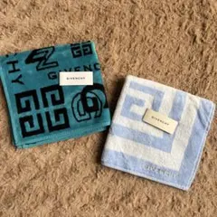《新品未使用❗️》GIVENCHY タオルハンカチ 2点セット