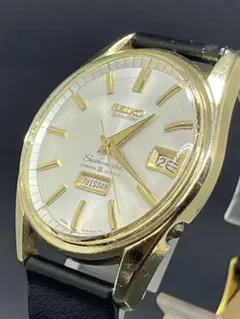 SEIKO セイコーマチック　ウィークデーター　イルカ王冠　AD文字盤　35石