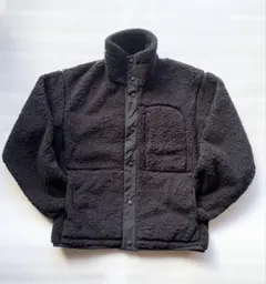 黒 ボアジャケット フリースジャケット　（無印商品）