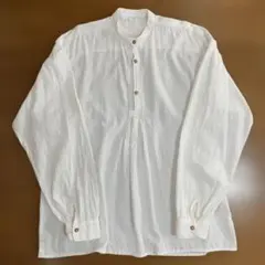 Ralph Lauren シルクシャツ ブラウス スタンドカラーシャツ 10号 