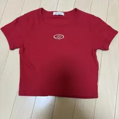lovetoxic ラブトキ　Tシャツ　赤　レッド　S
