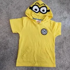 ミニオン フード付きTシャツ 130のサムネイル