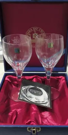 HOYA CRYSTAL Santa Maria ワイングラス 2個セット