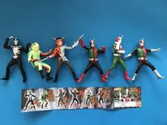 全6種 バンダイ HGシリーズ 仮面ライダーV3 ライダー3号 その名はV3編