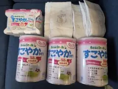 BeanStalk すこやかM1 ミルク800g×3缶＋液体200ml×6缶 他 - メルカリ
