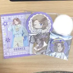 ヘタリア フランス 缶バッジ ポスカ アクキー コースター アニメイト 限定