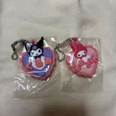 メルヘン工房おなまえホルダー ミニチュアラバーマスコット　クロミ　マイメロディ