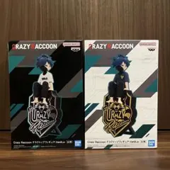 【2種セット】Crazy Raccoon デスクトップフィギュア VanilLa