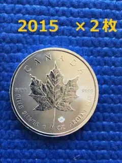 2025年最新】メイプルリーフ銀貨の人気アイテム - メルカリ